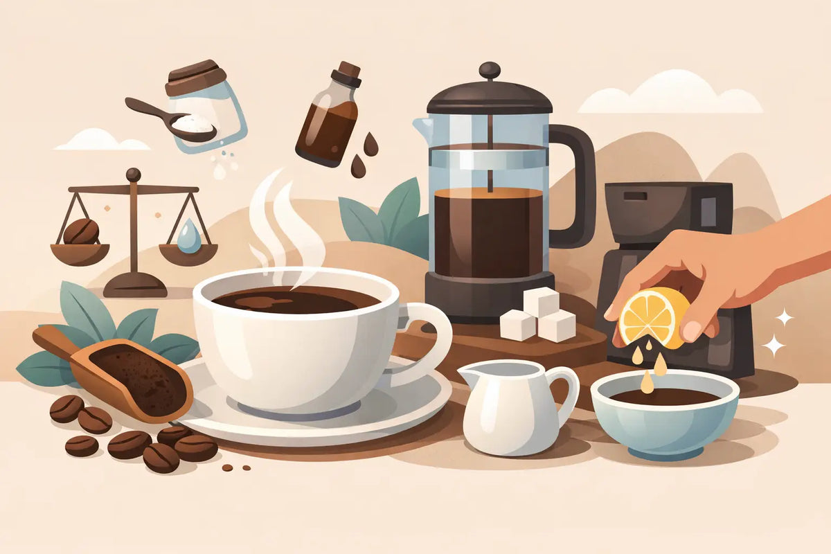 How to Reduce Coffee Bitterness at Home
