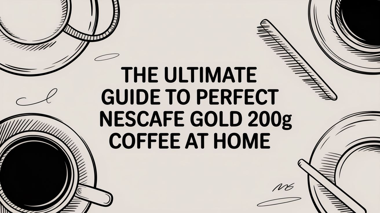 The Ultimate Guide to Perfect nescafe gold 200g Coffee at Home