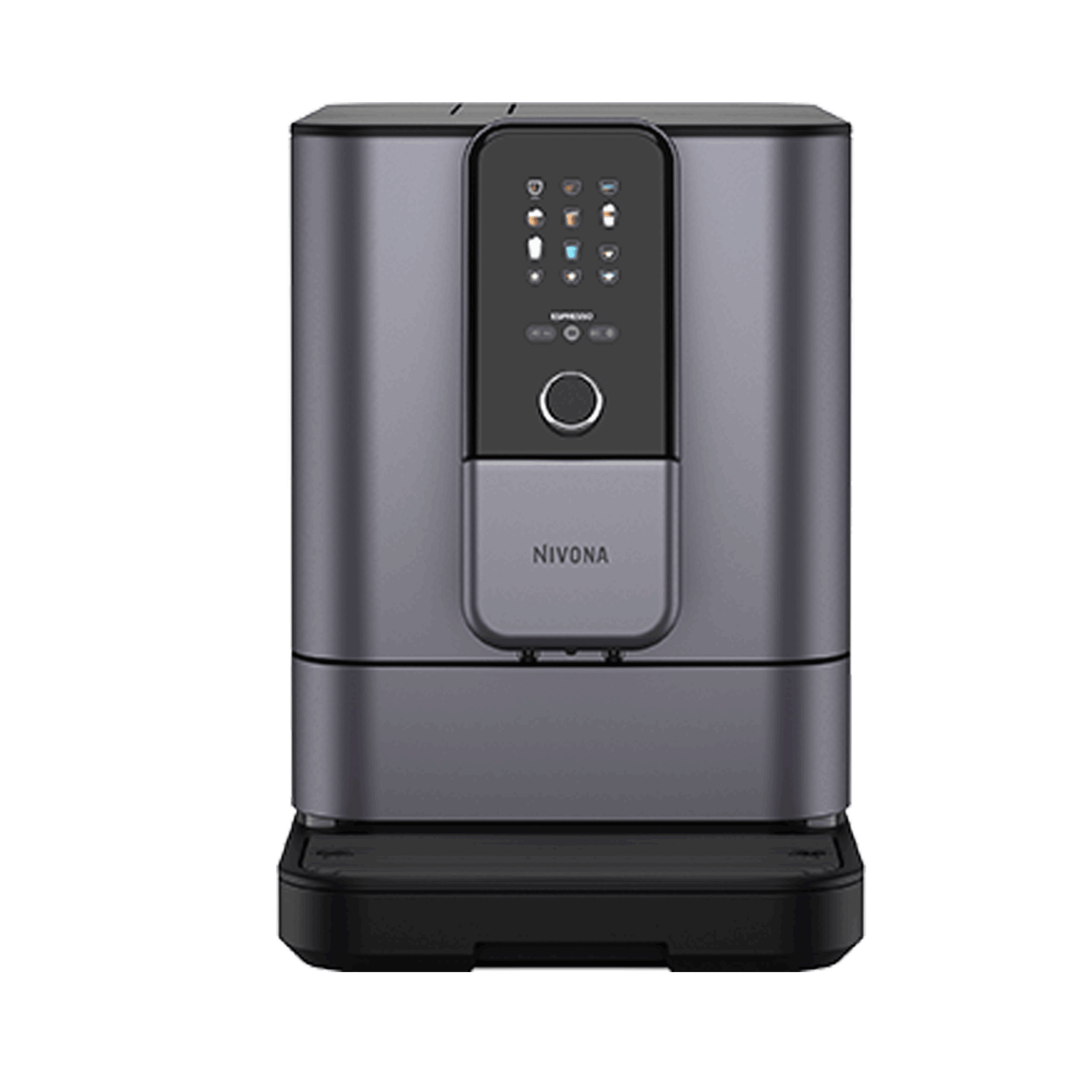 NIVO 8107 Cafe Romatica Plus coffee machine side angle