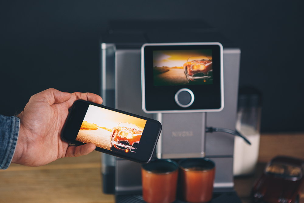 NICR 970 CafeRomatica fully automatic coffee machine