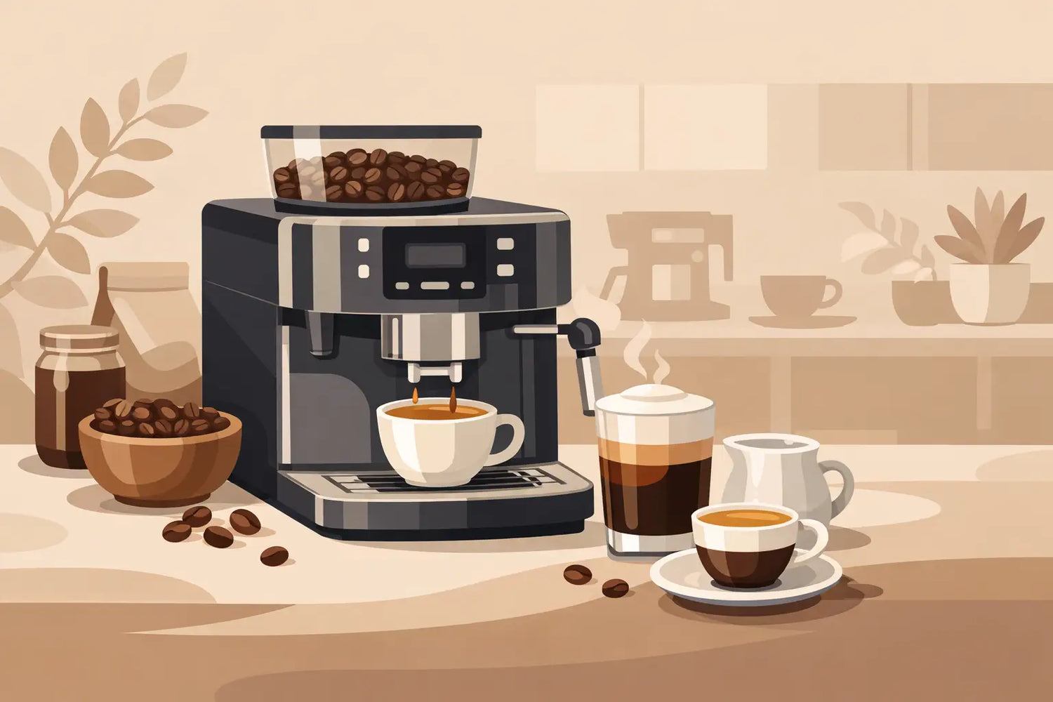 Premium Bean-to-Cup Espresso at Home